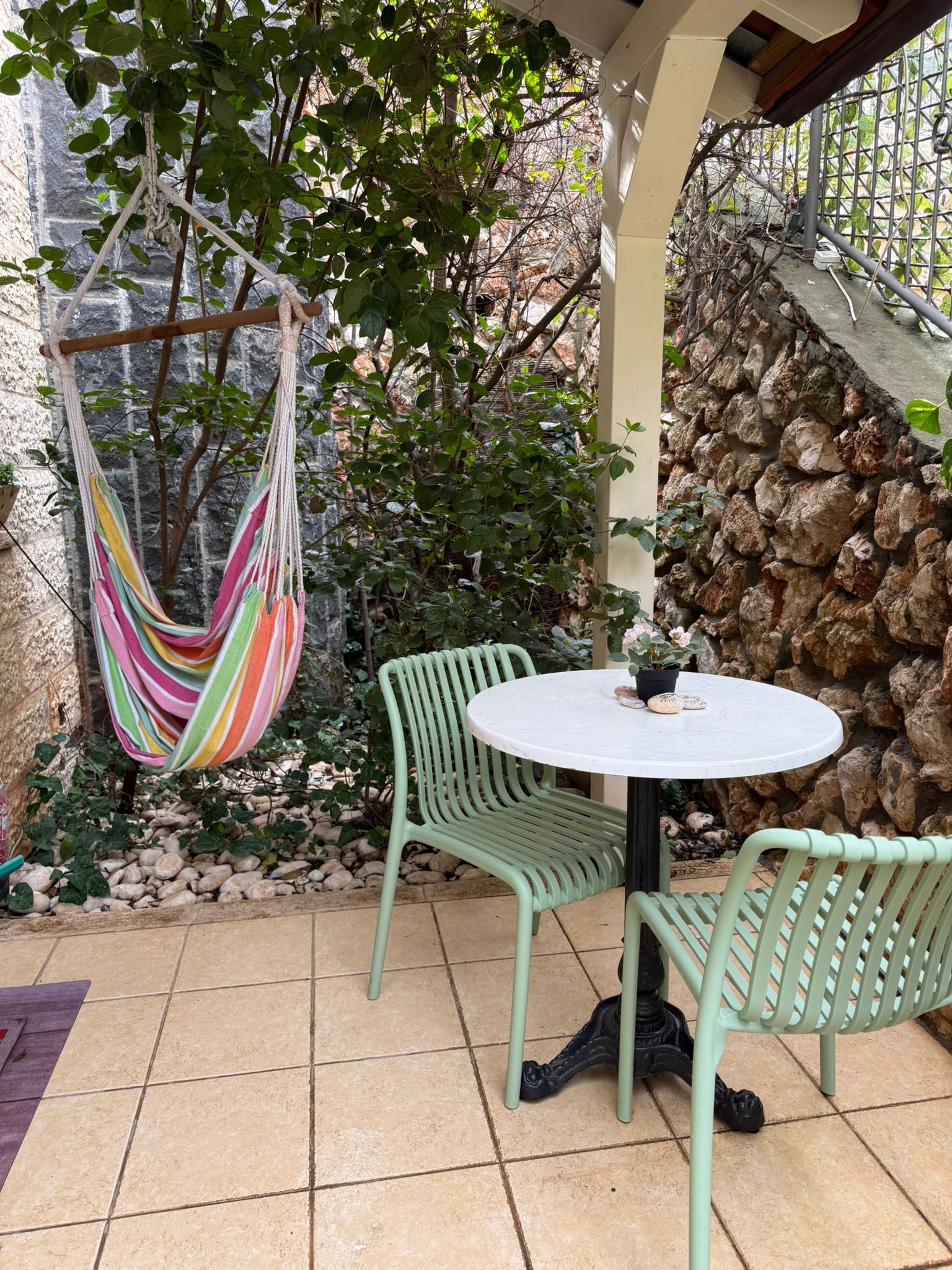 The patio · Cherry