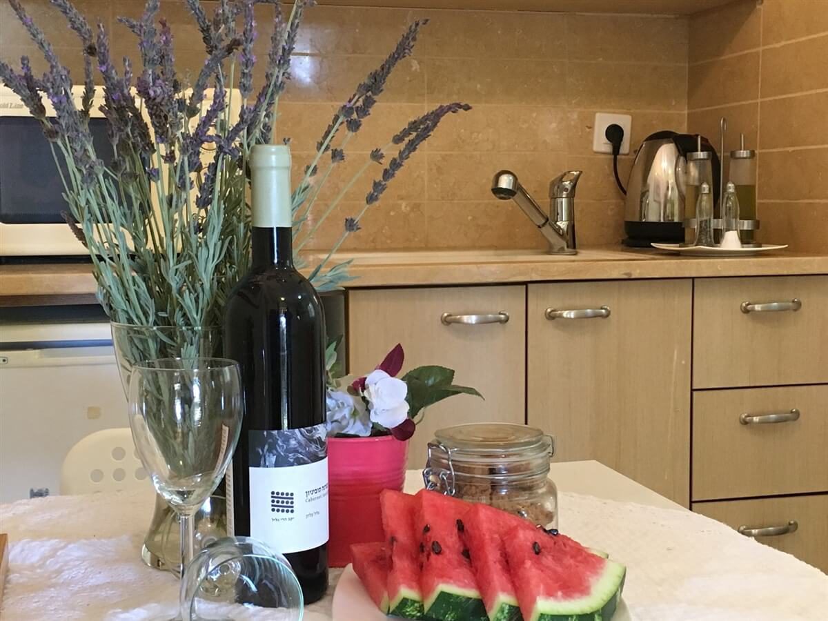 The kitchenette